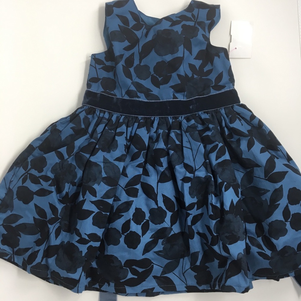 Carter baby blue and black dress